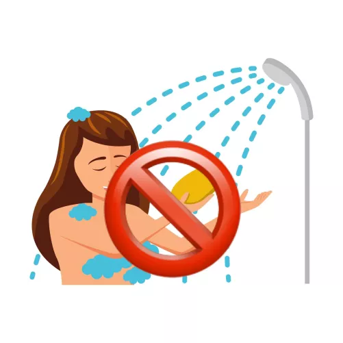 Effective immediately after this post - no more shower pics