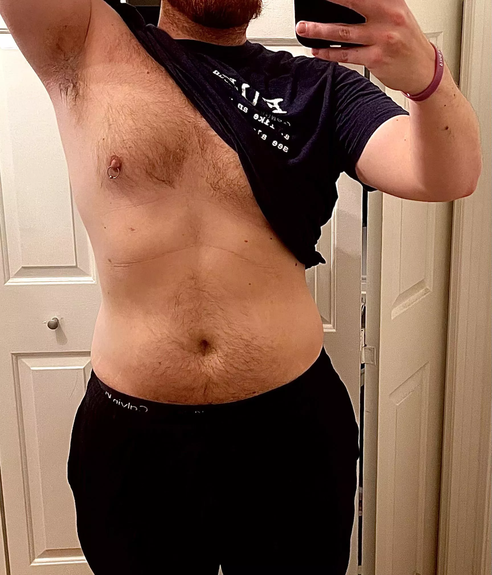 Had a great workout, it’s been a long day.