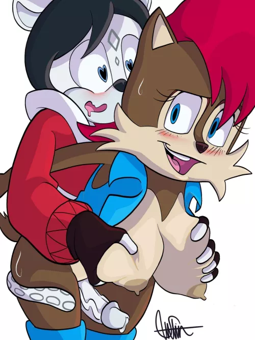 Here's a recent commission I did! Mine are open, so please stop by!