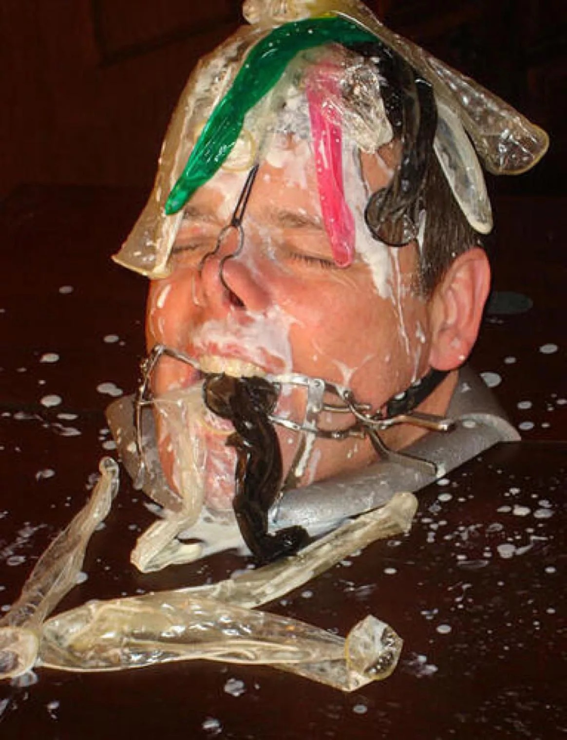 I guess the night didn’t end as he planned..