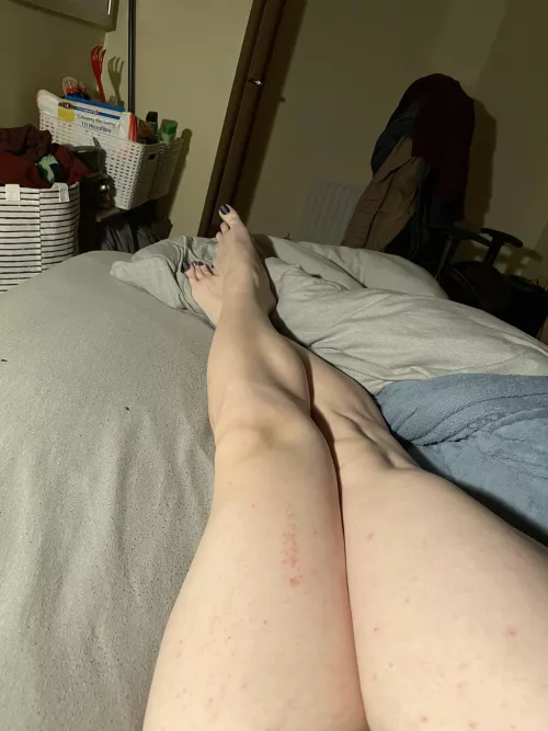 Imagine your head between my legs!