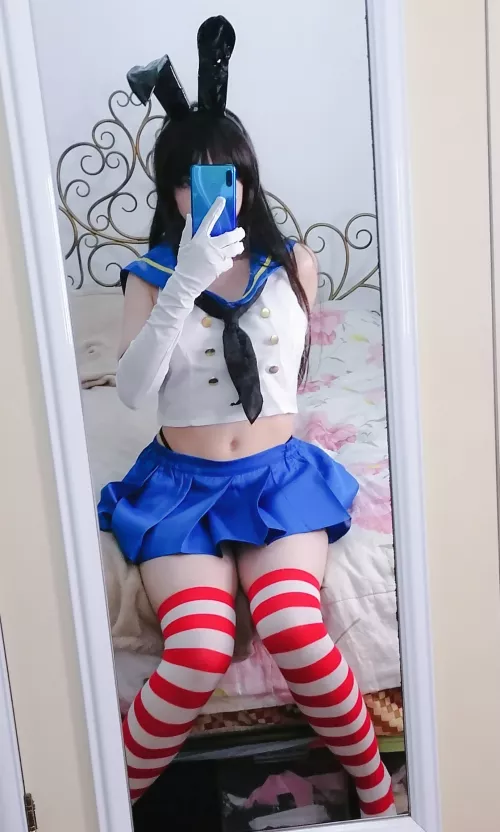 Just me wearing Shimakaze cosplay💕