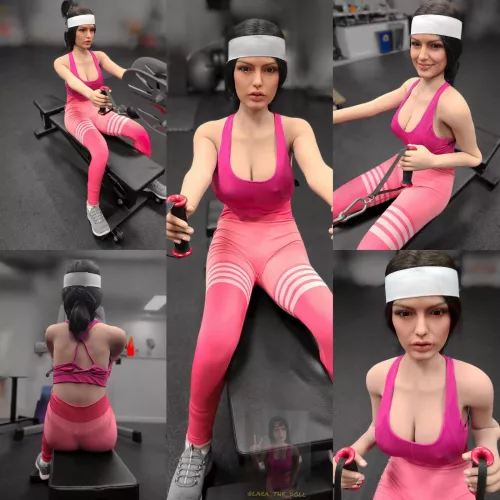 Lara's reminder: a strong back = better hugs