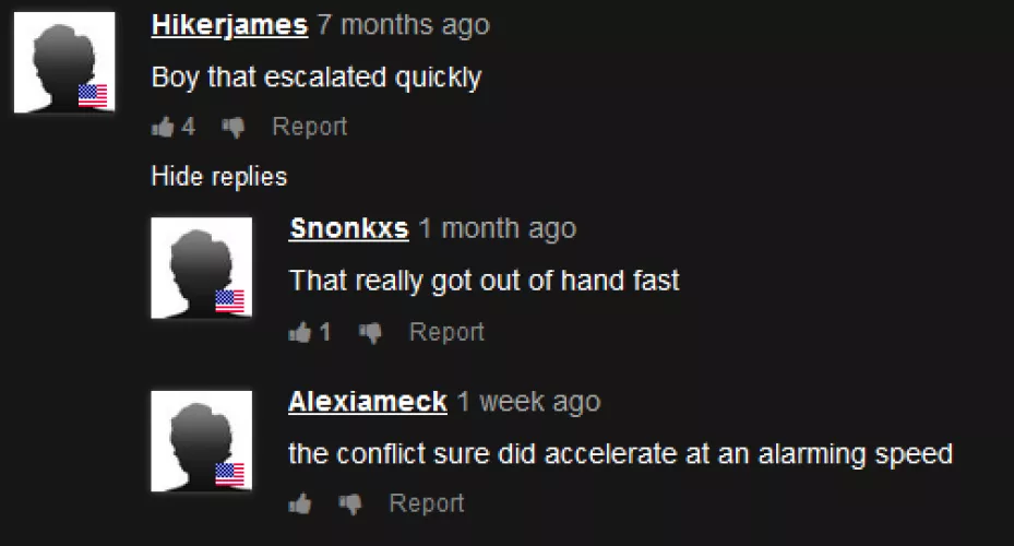 Man porn comments are wild