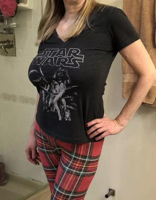 May the force be with you and my boobs