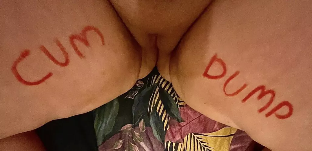 My Dom says I’m a Cum Dump, I agree