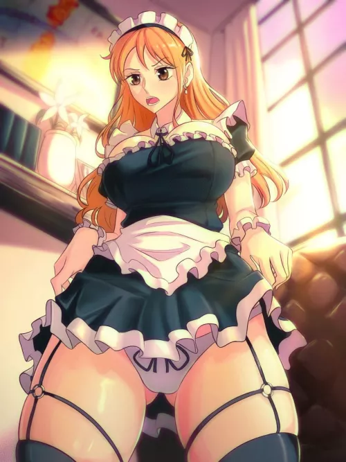 nami as Maid
