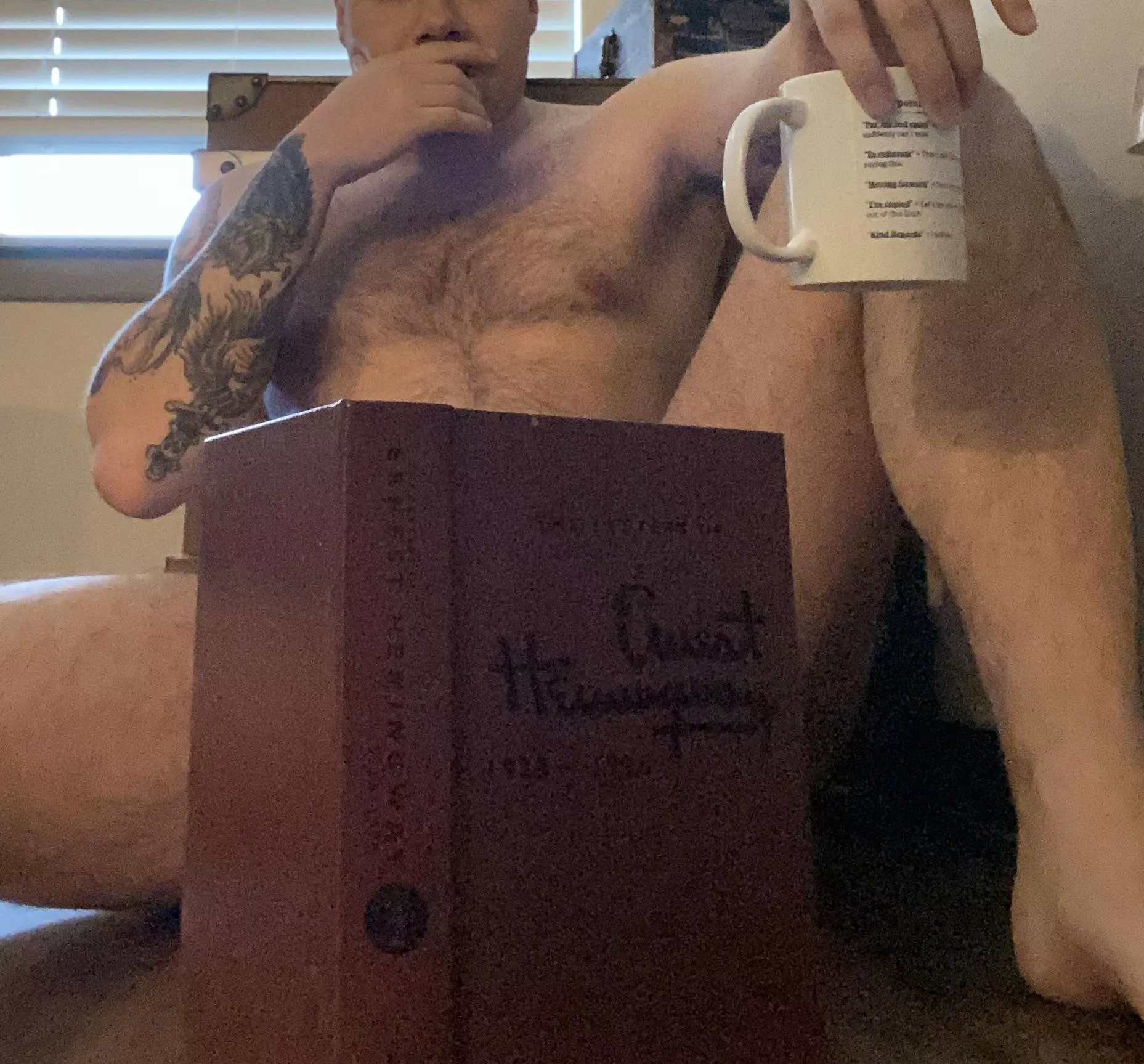 Nothing beats Hemingway and coffee.