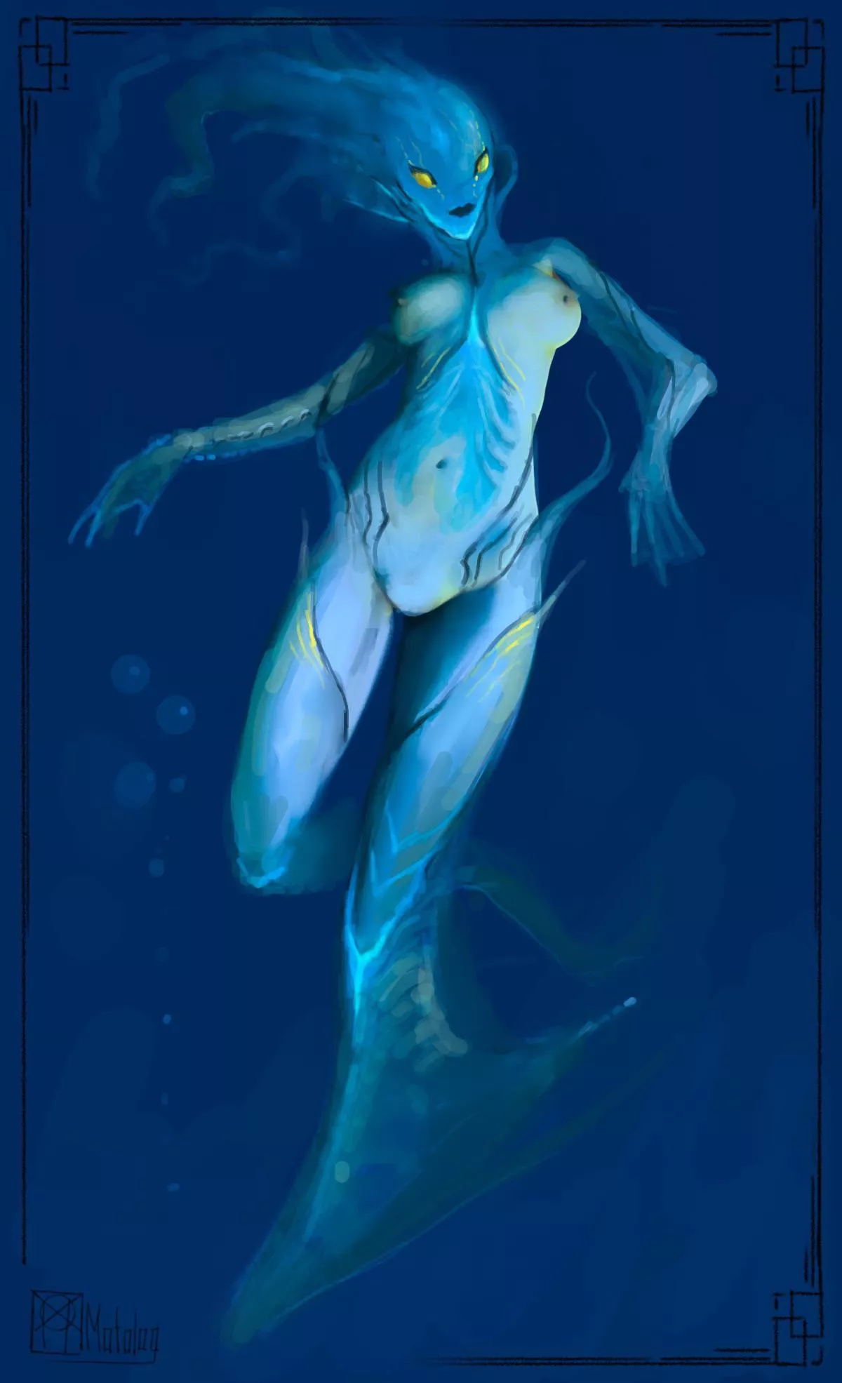 [OC] Underwater creature