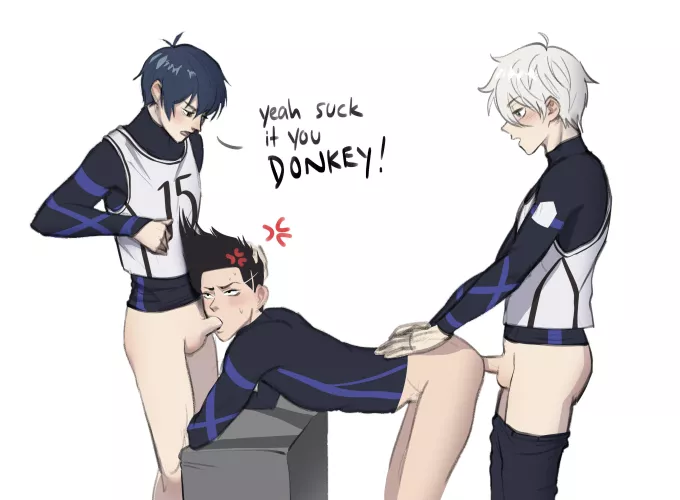 [original] 🤭🤭 Barou's punishment for being useless hehe