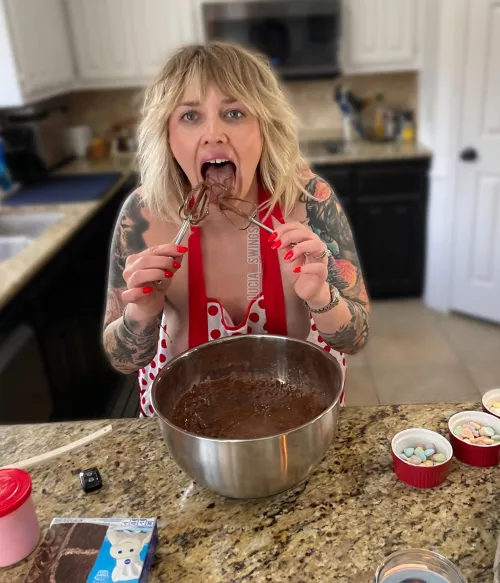 Replace the chocolate…