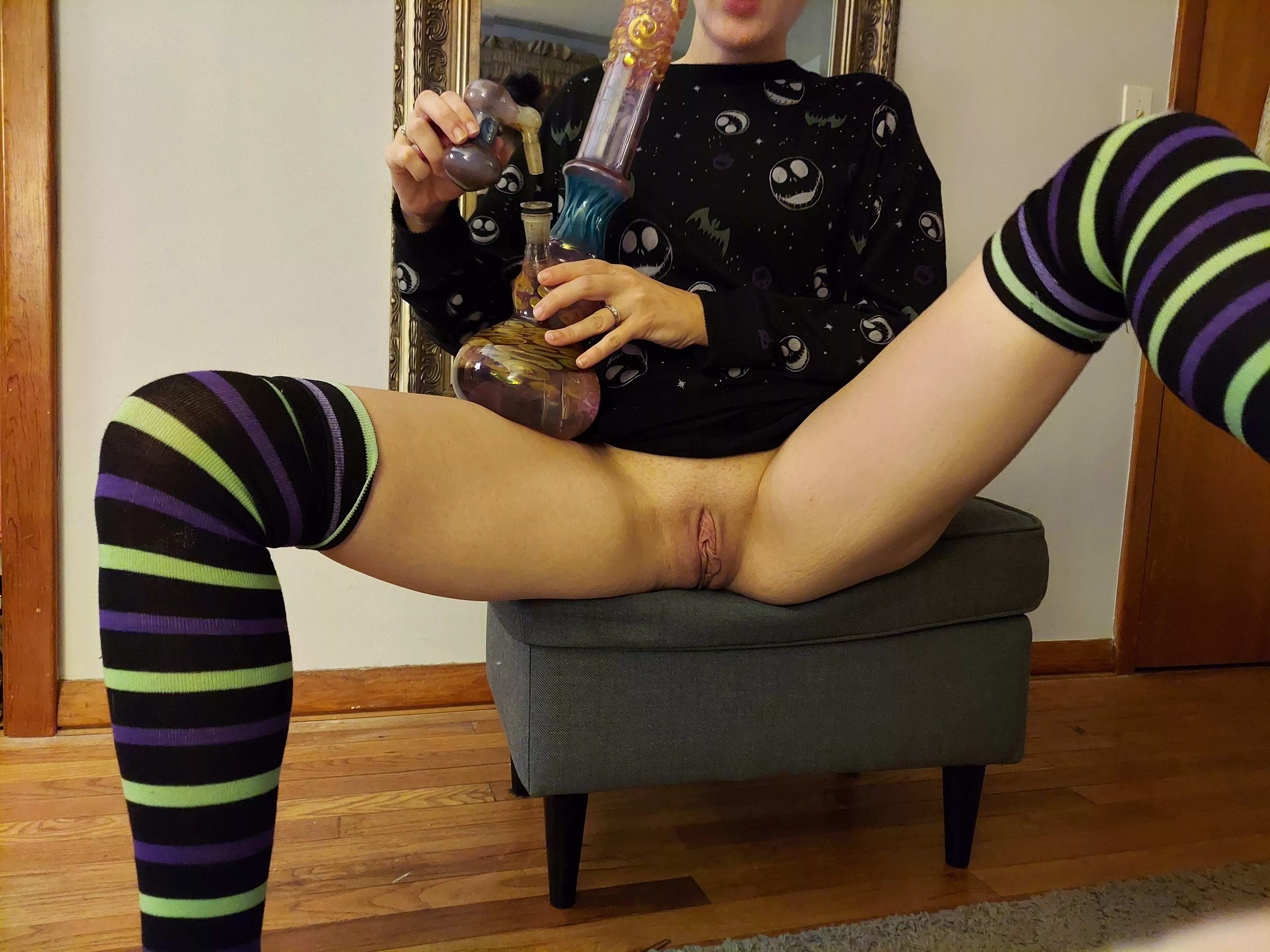 Shaved and ready to be eaten...