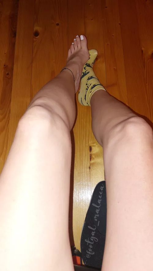 Sock off and you can taste them both😋