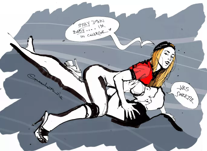 Stay down baby, I'm in charge! [OC]