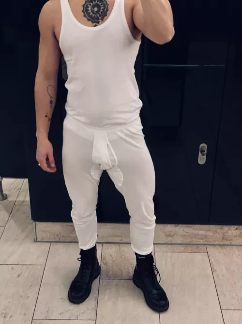 Still in this attire, its freezing