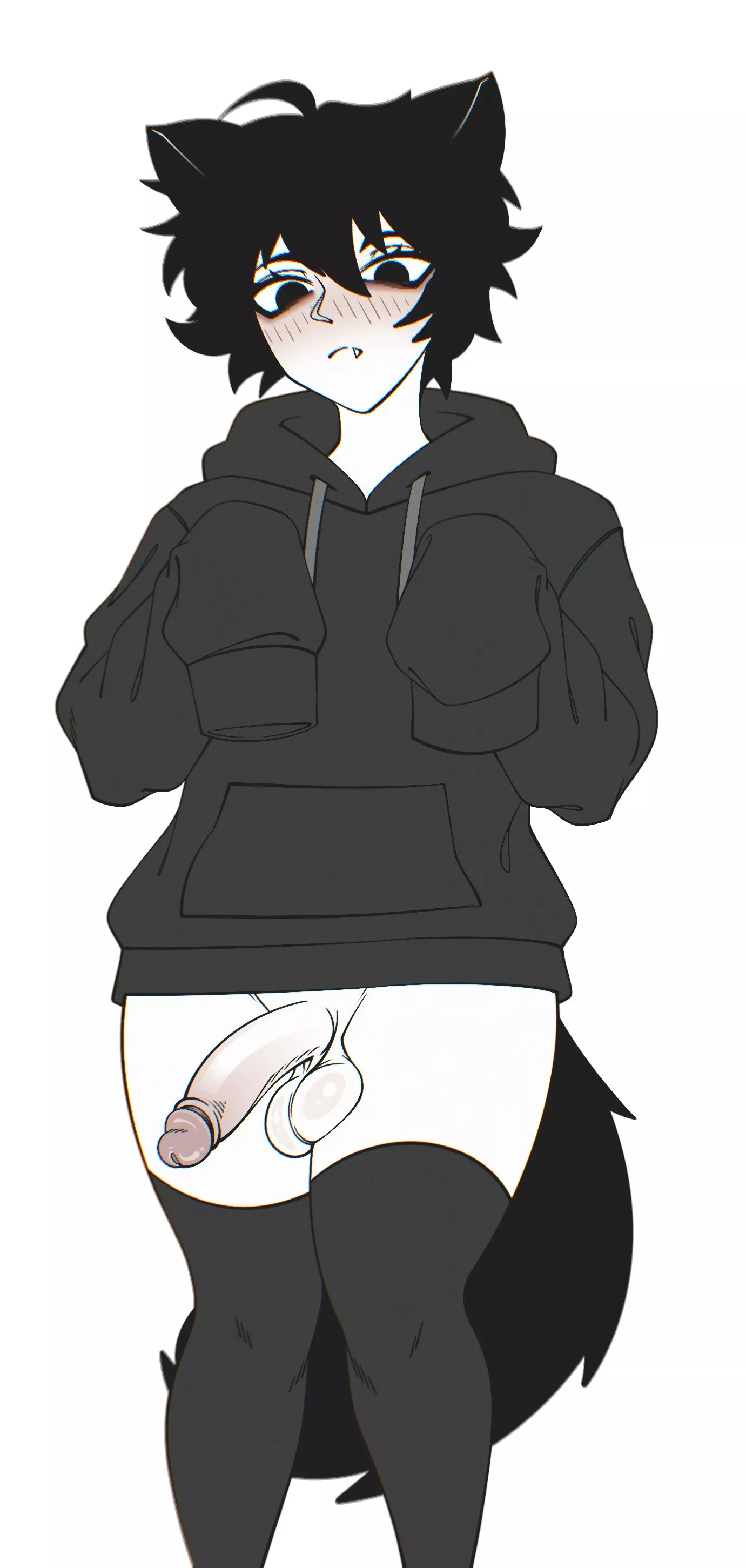 The ears and the tail make the difference