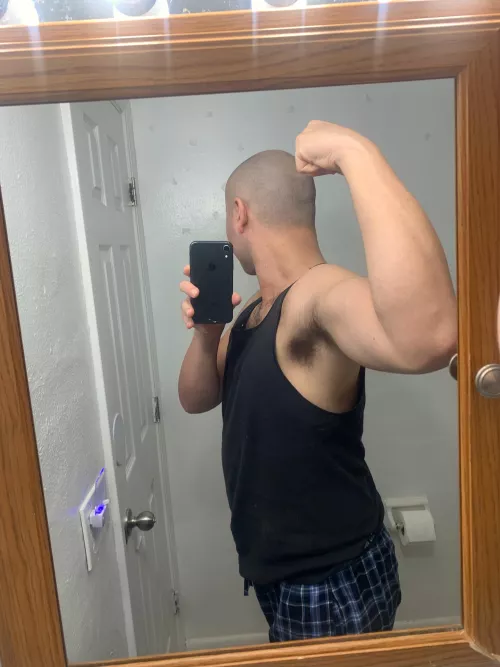 They smell delicious after that workout.