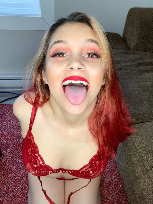 This look will get ruined fast 🙊