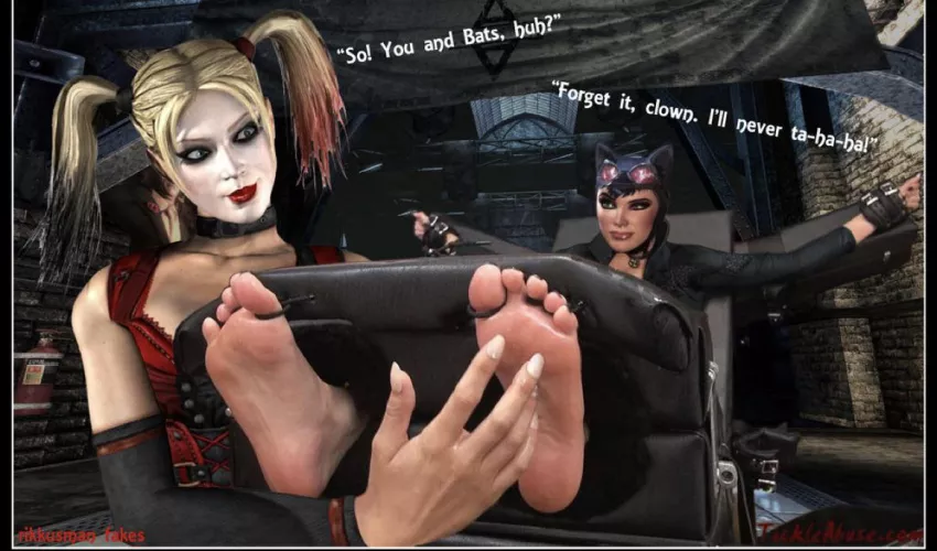 Ticklish little kittie cat