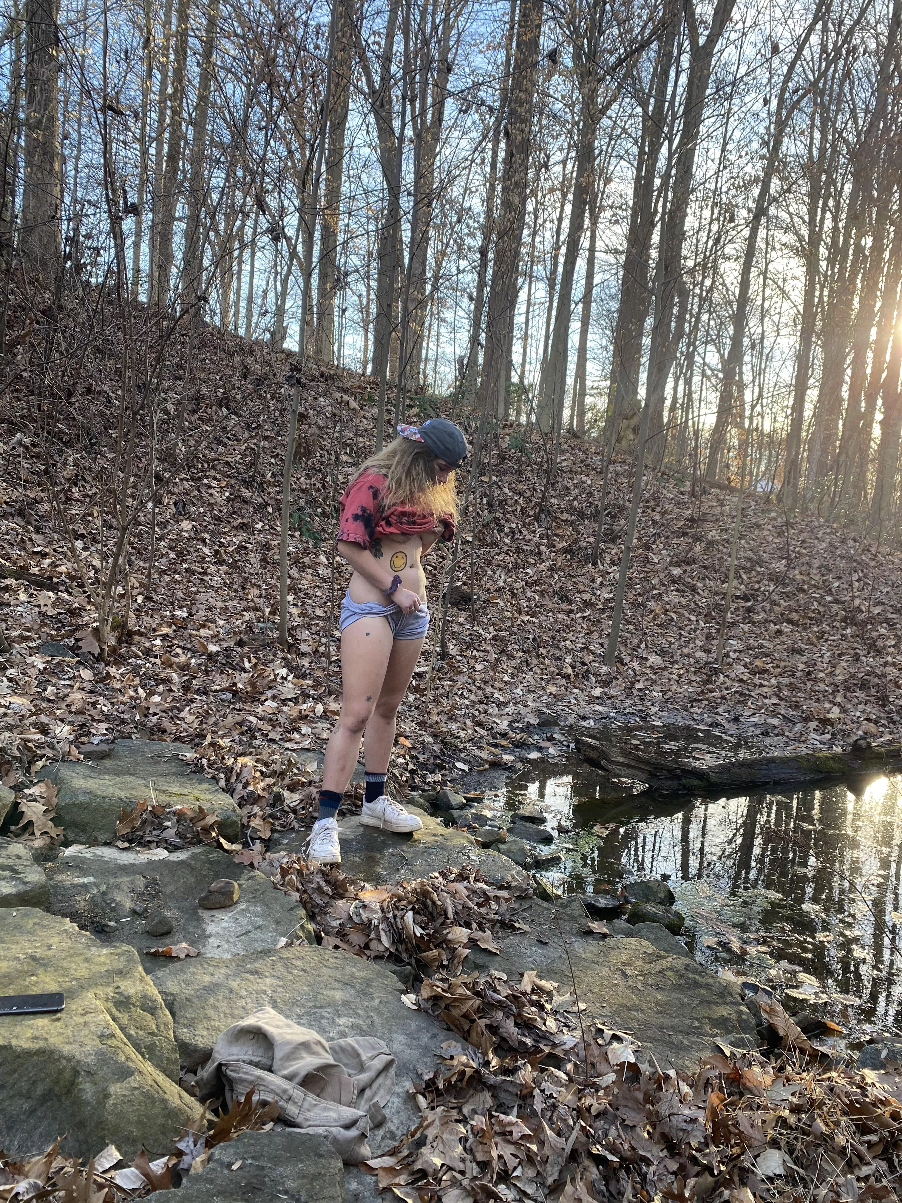 Took a stroll and saw a duck