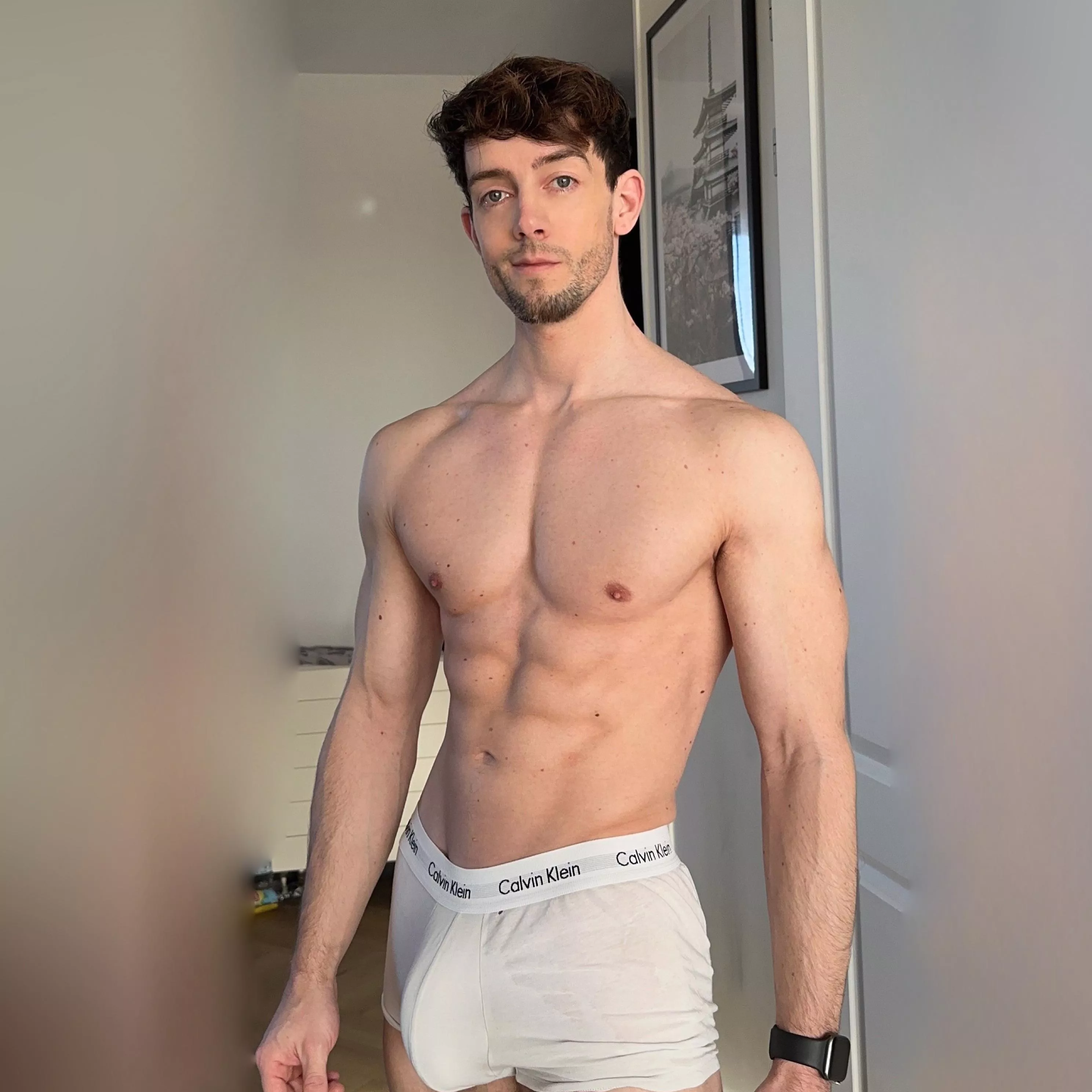 Trying some boxers, still bulging