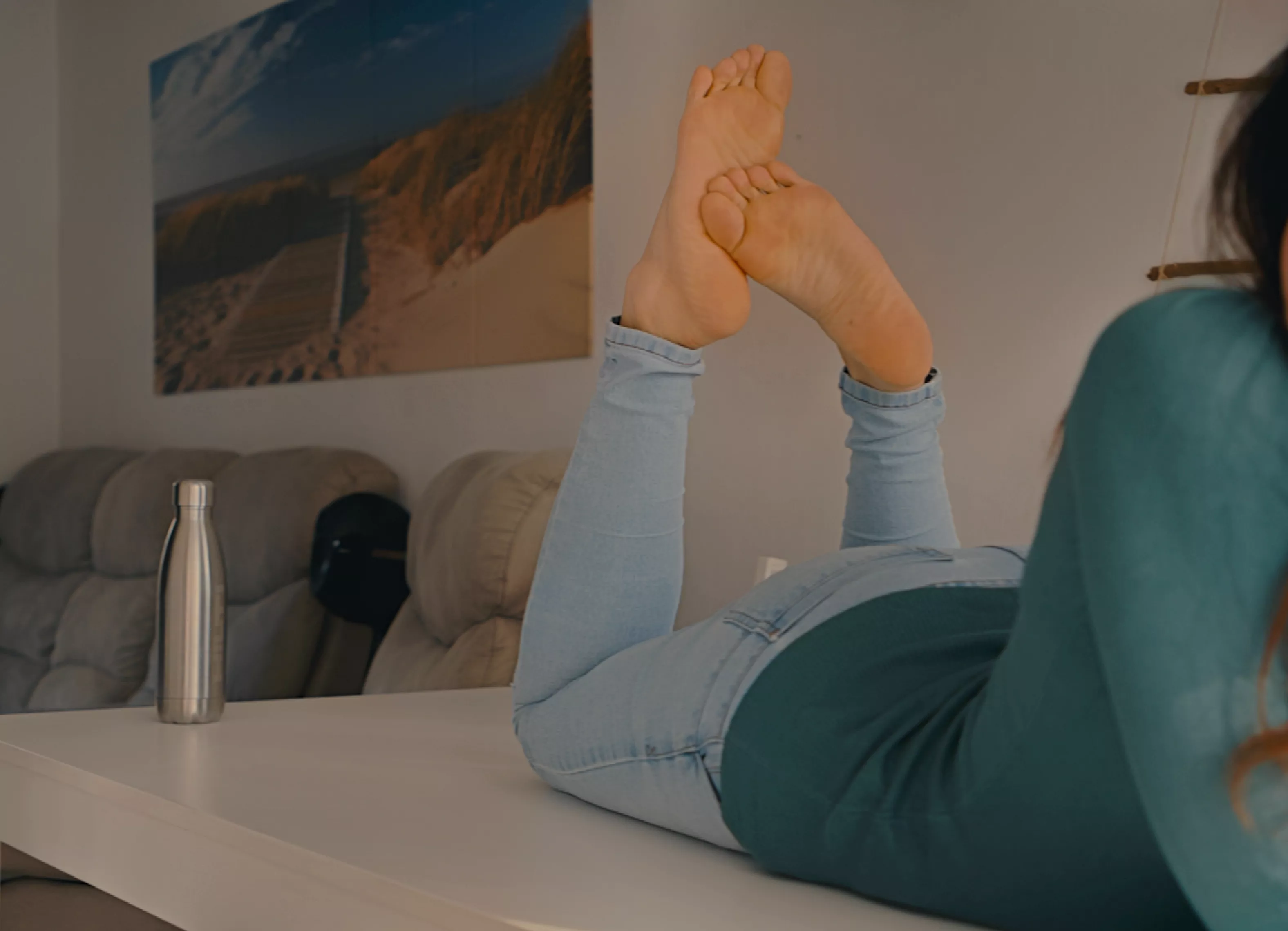 What about licking my soles clean while I'm in the pose?! ❤️