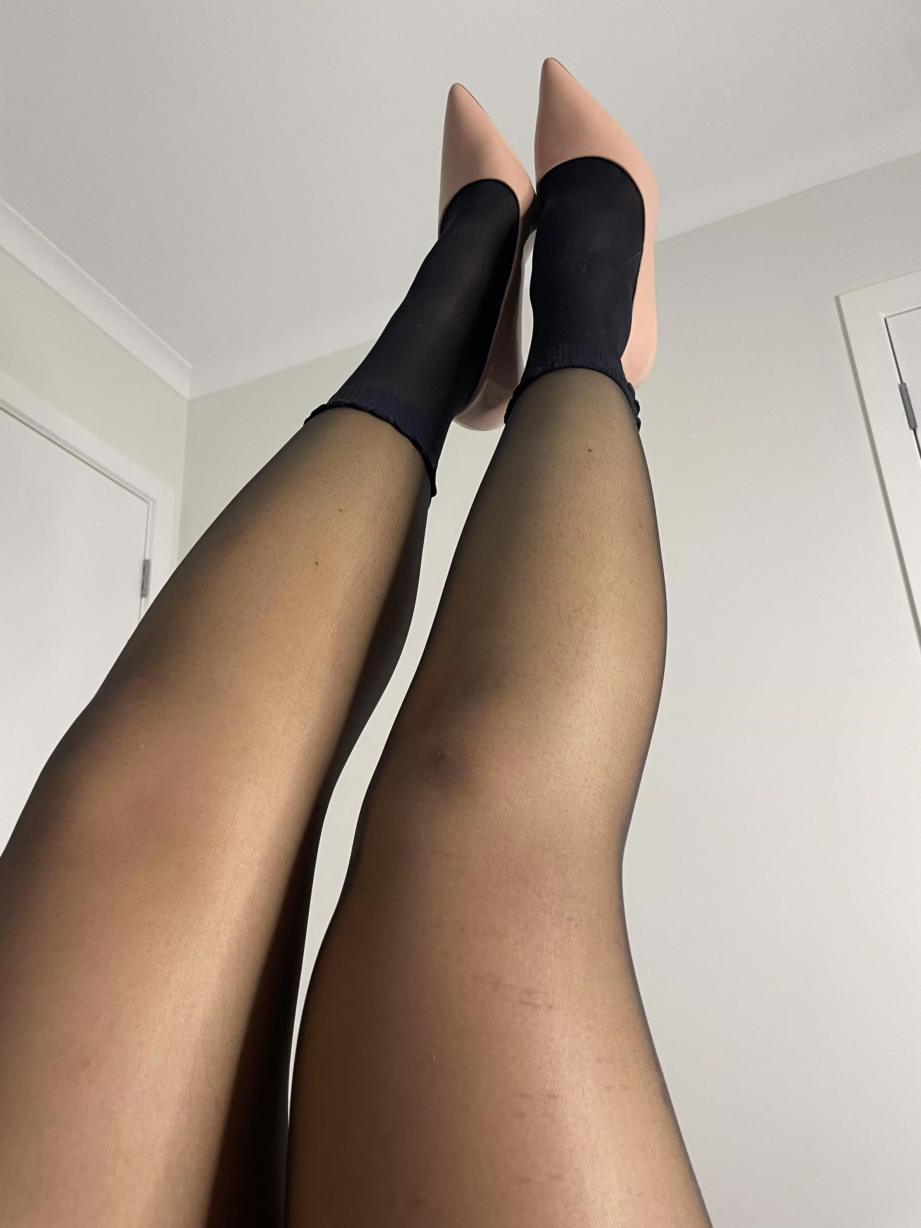 Black pantyhose is my everyday classic