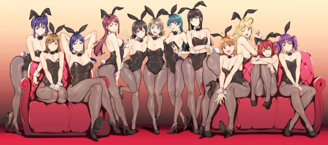 Bunny girls [Love Live! Sunshine!!]