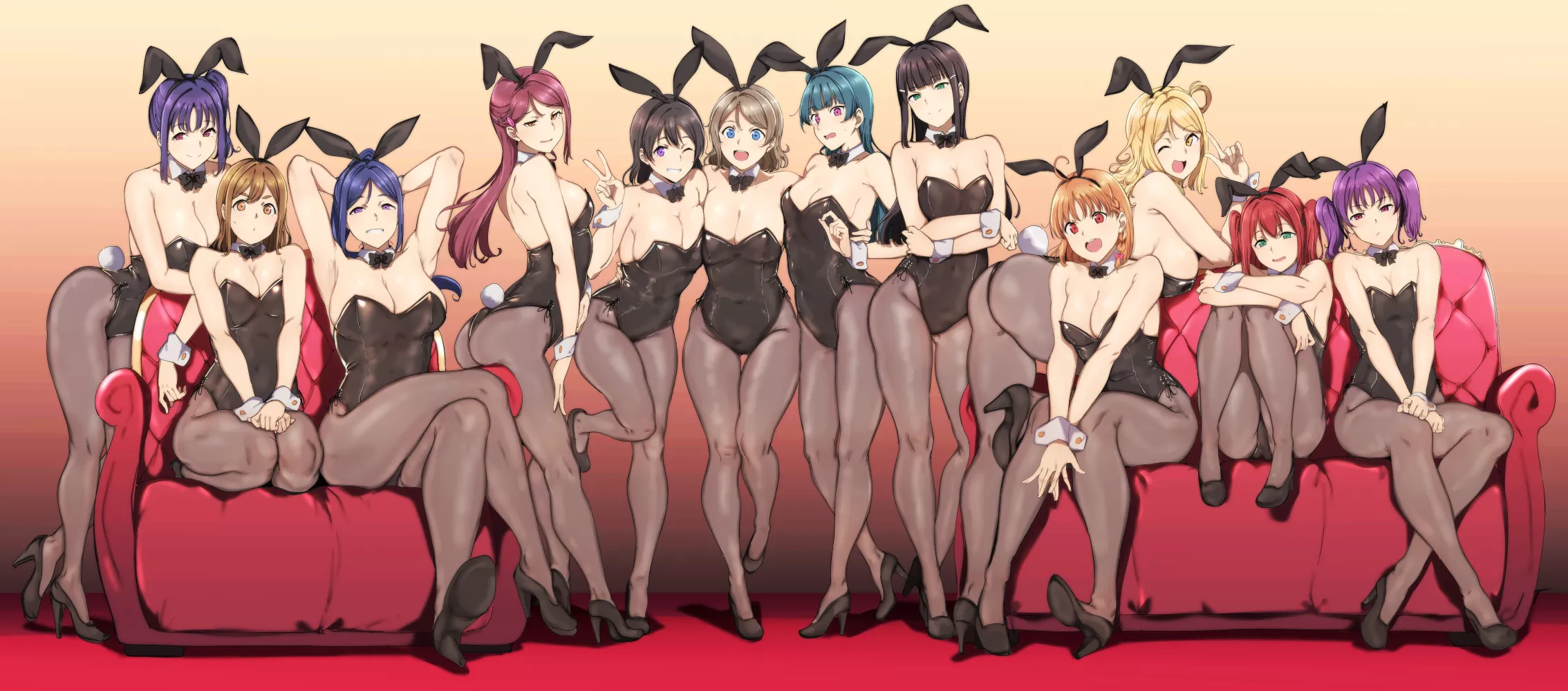 Bunny girls [Love Live! Sunshine!!]