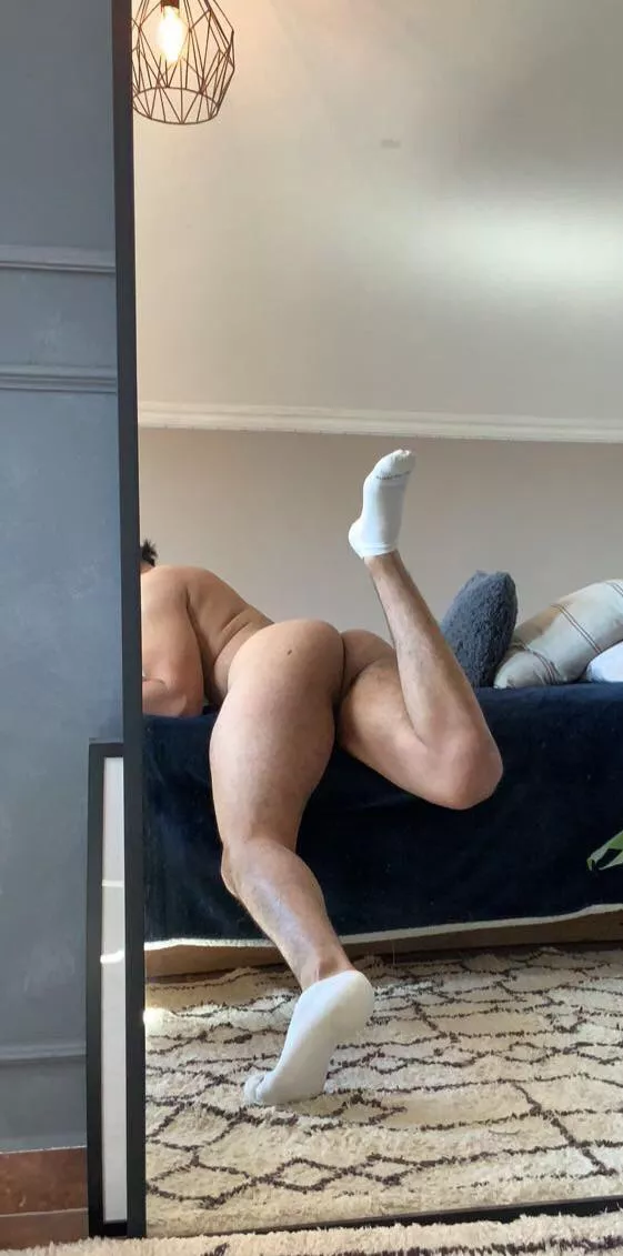 Does it look like I’ve been squatting??