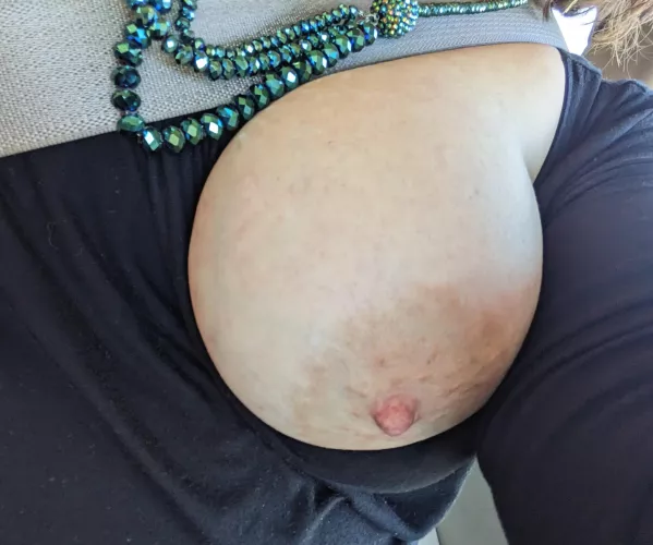 Driving with tits out is the best.