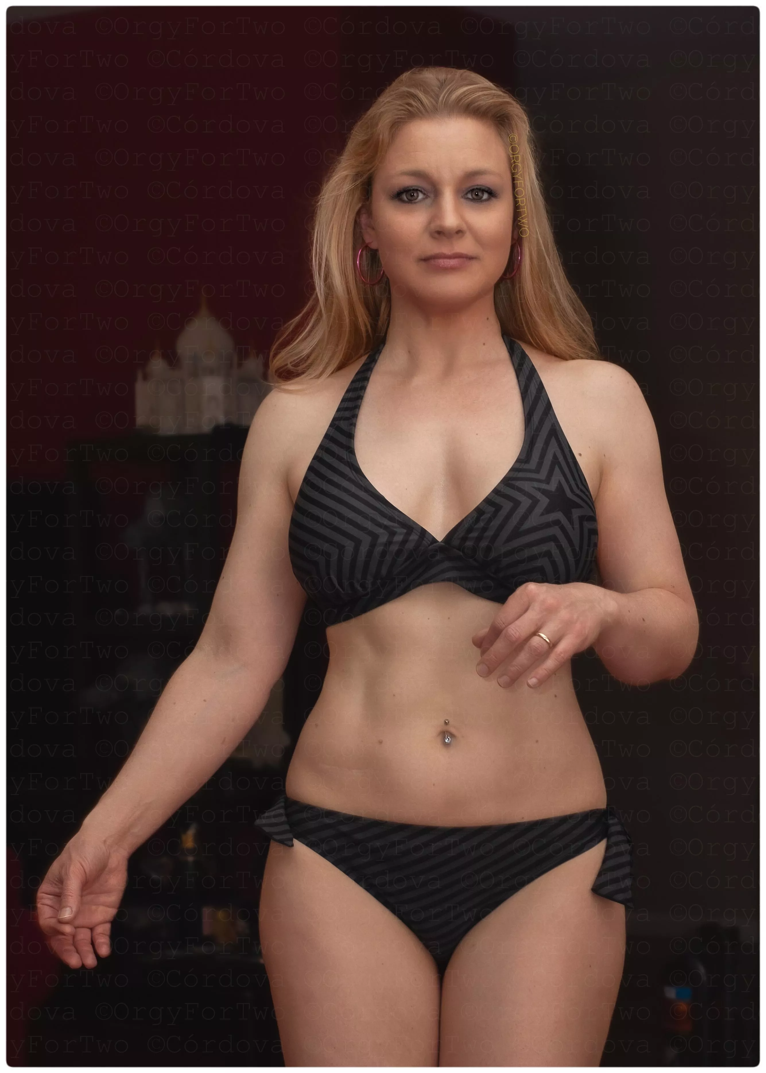 From my pole dancing days - behind the scenes [img]