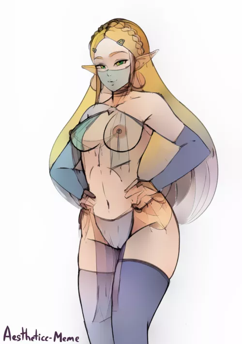 Gerudo Zelda (aestheticc-meme)