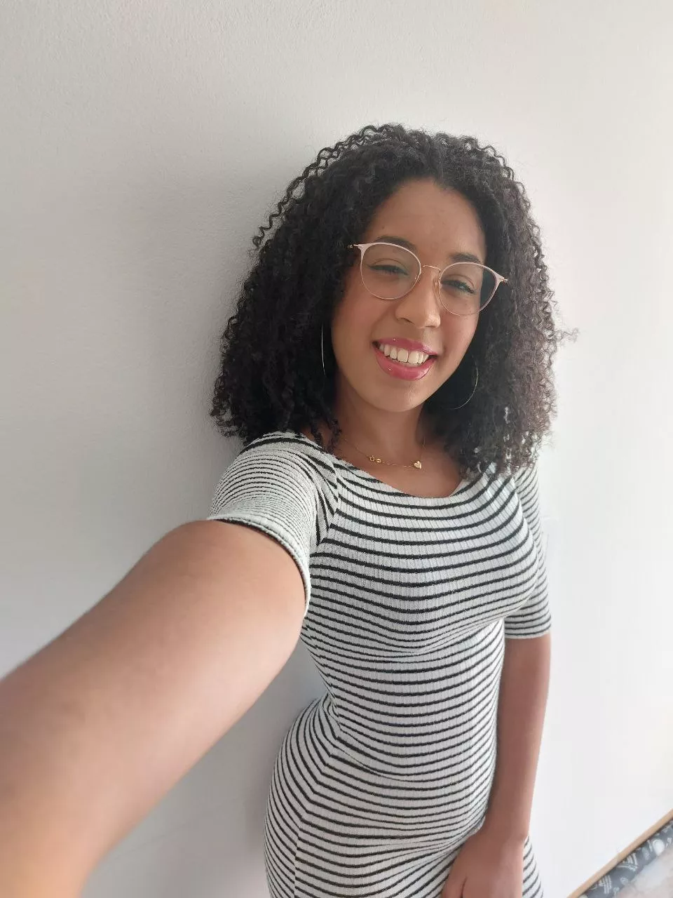 Glasses makes me look more cute