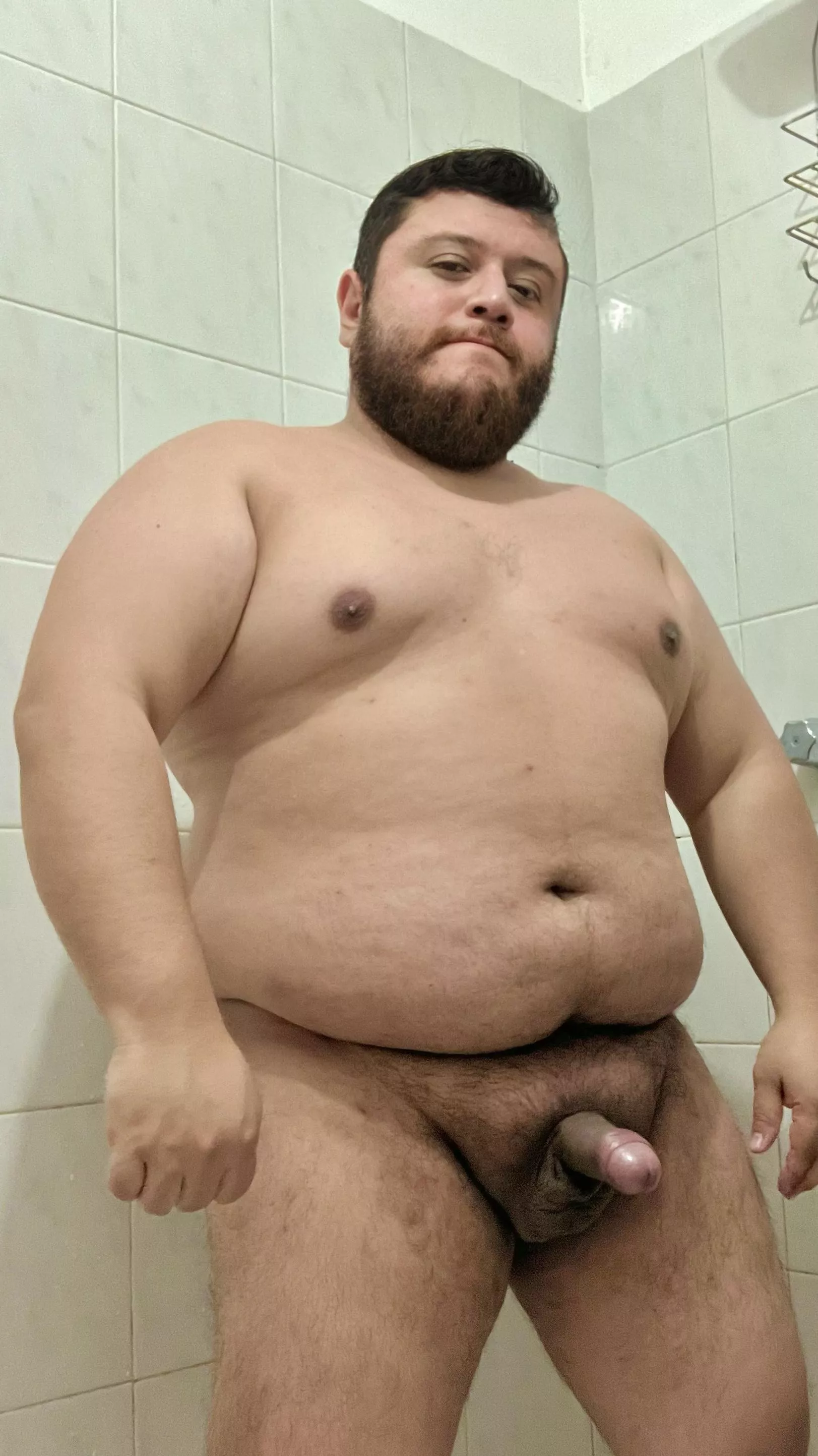 Hey wanna join the shower?