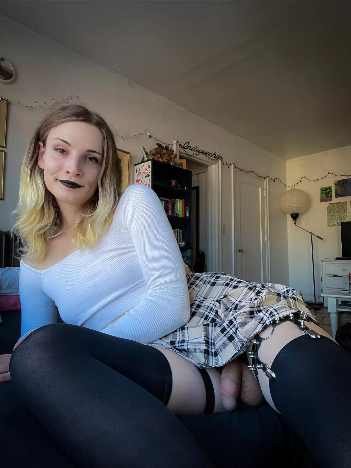 I didn’t wear any panties today :)