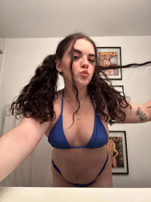 I luv wearing pigtails