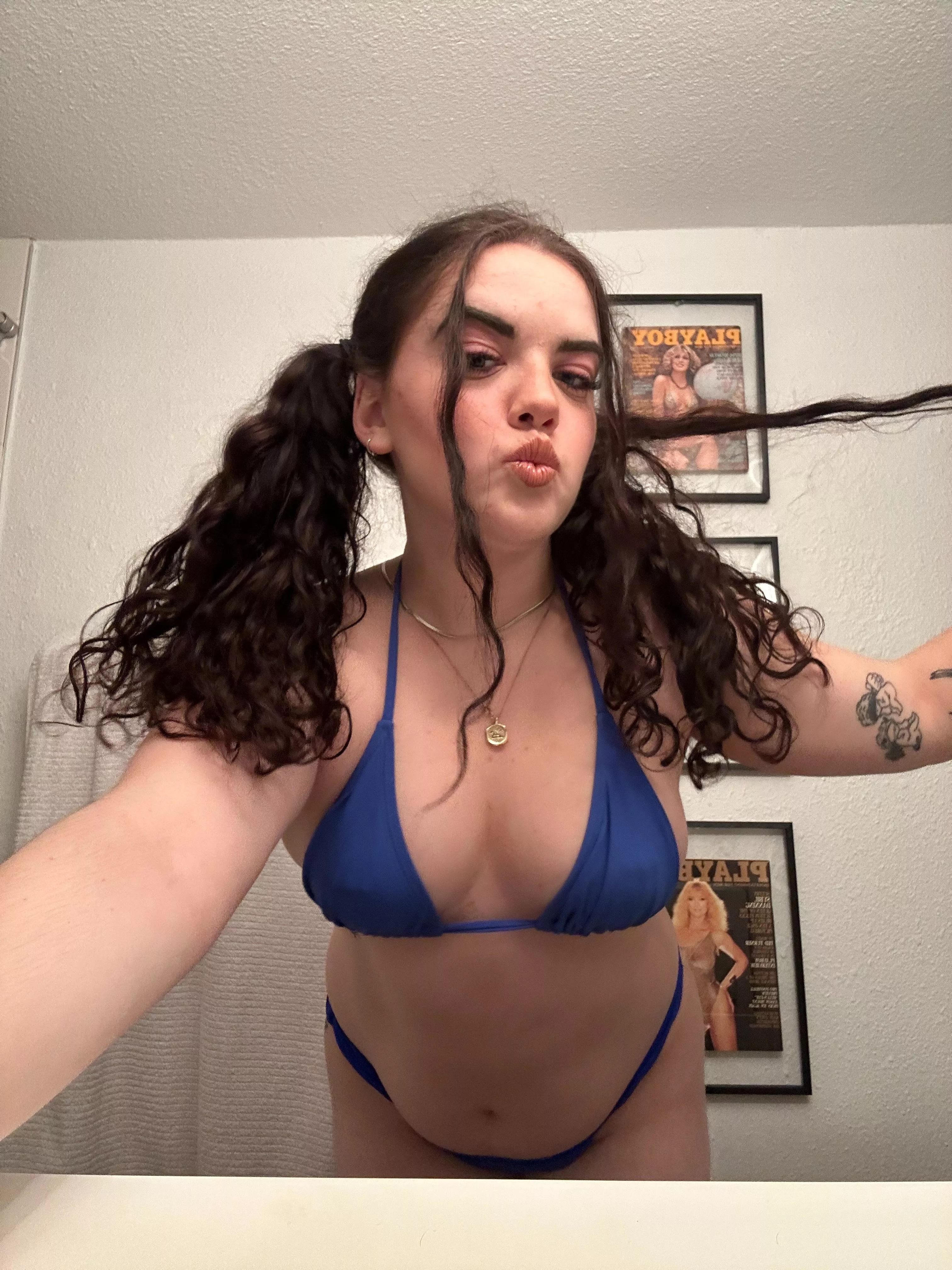 I luv wearing pigtails