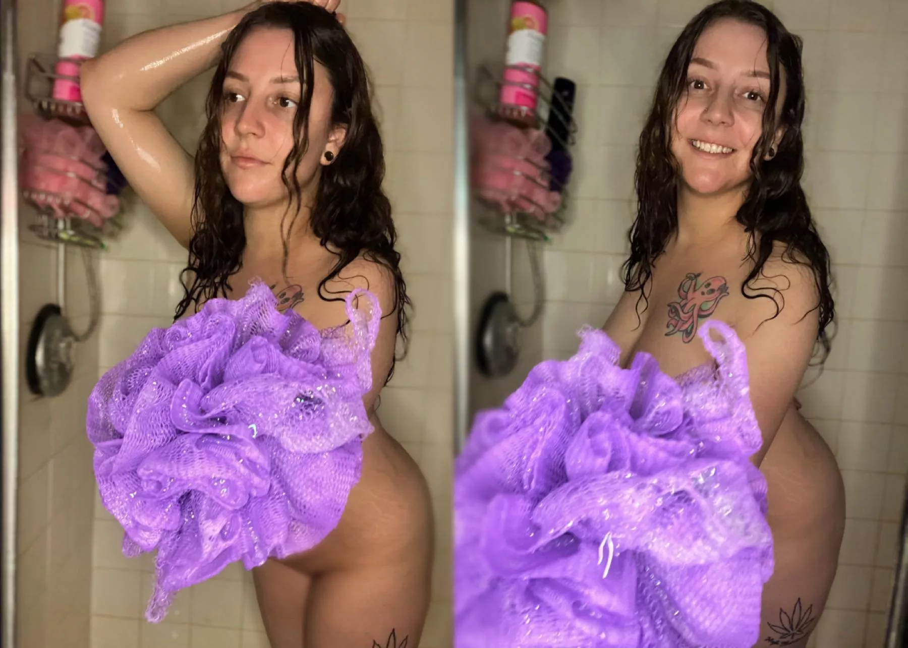 I’m the kind of dirty you can’t wash off, but you are welcome to try 😏