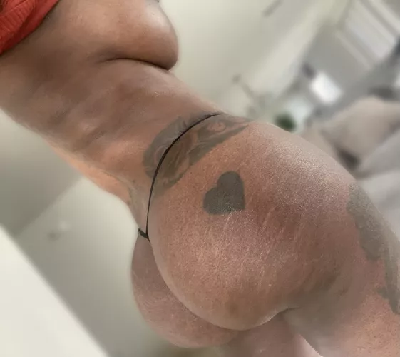 Just pull them to the side!