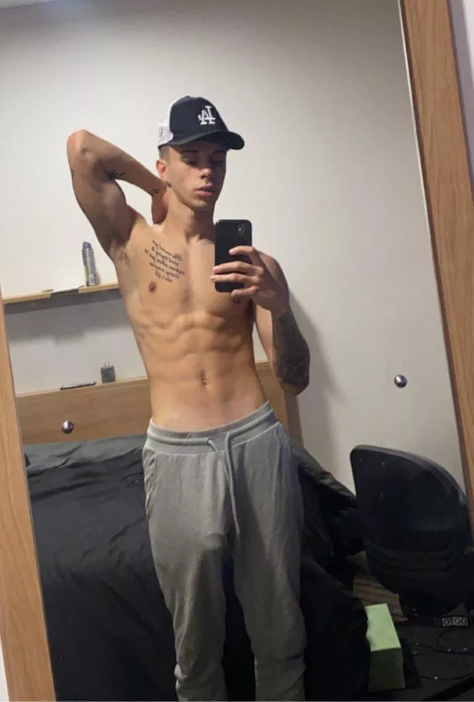 My grey joggers need help getting off