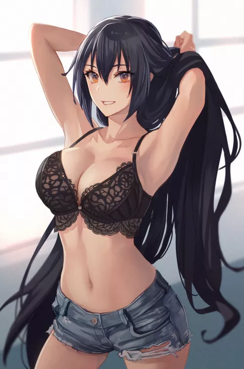 Nagato feeling sexy [Kancolle]