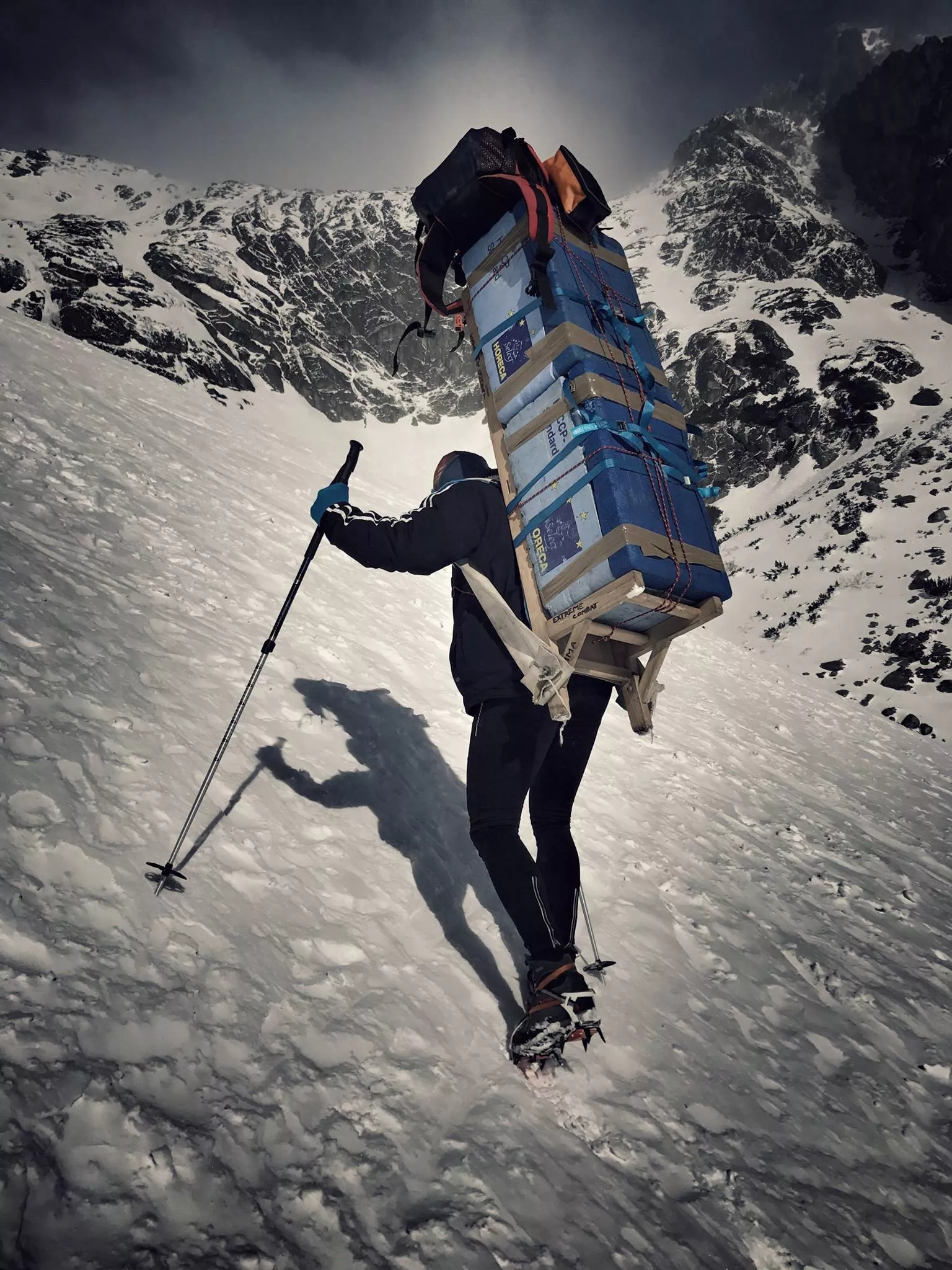 Not a typical Gay sport :) 90kg on my back Not a typical Gay sport :) 90kg on my back