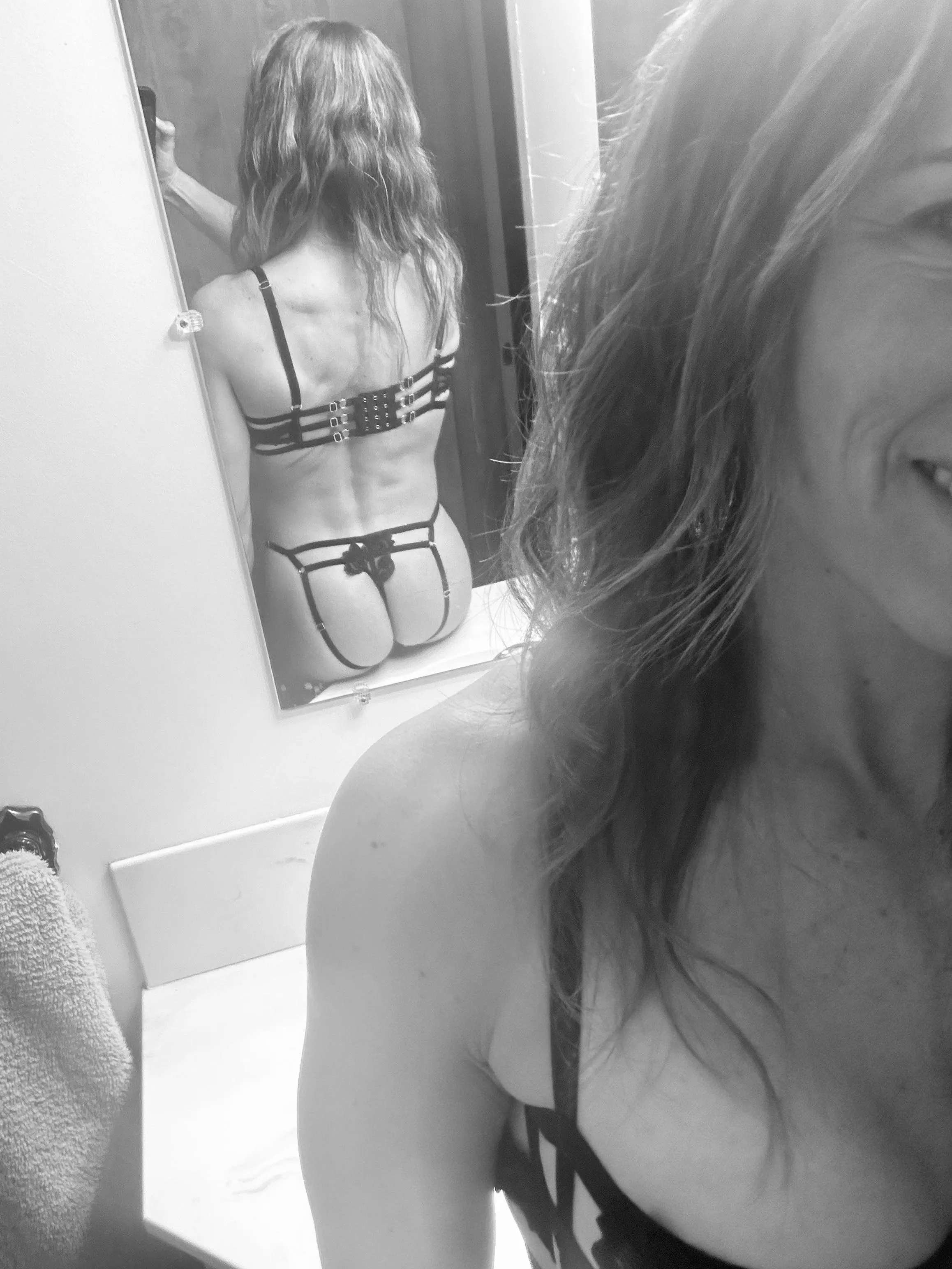 Reason #895 to be fit: lingerie.