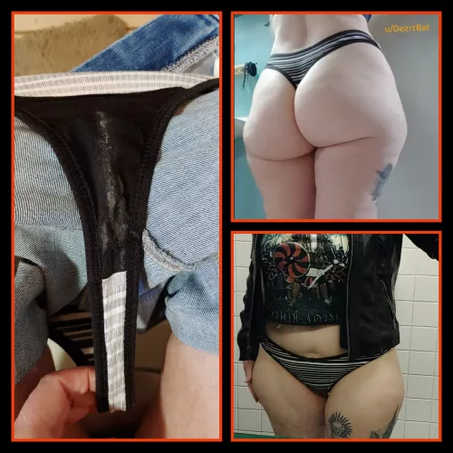 [selling] Panty of the day! Lots of activity yesterday, pair going for $45. Claim by 8 AM and I'll ship this morning on my way to work.