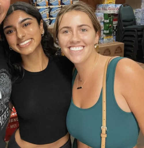 She’s definitely feeling it