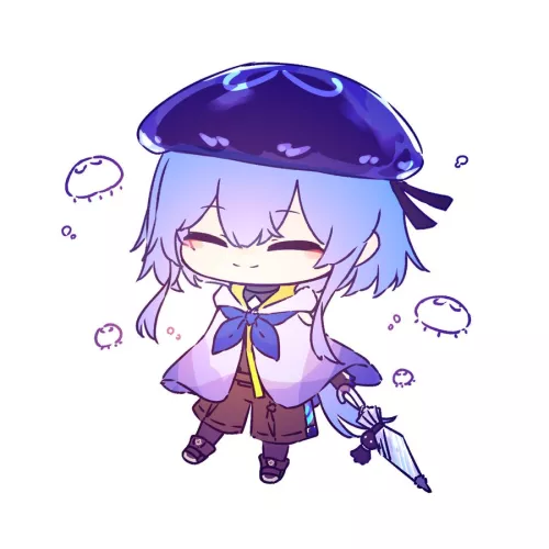 The adorable Lovecraftian creature Mizuki