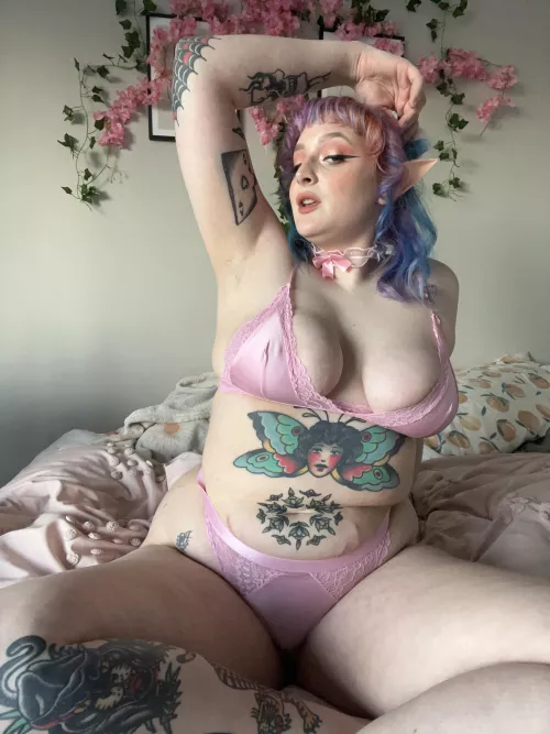 The color pink suits my pale skin