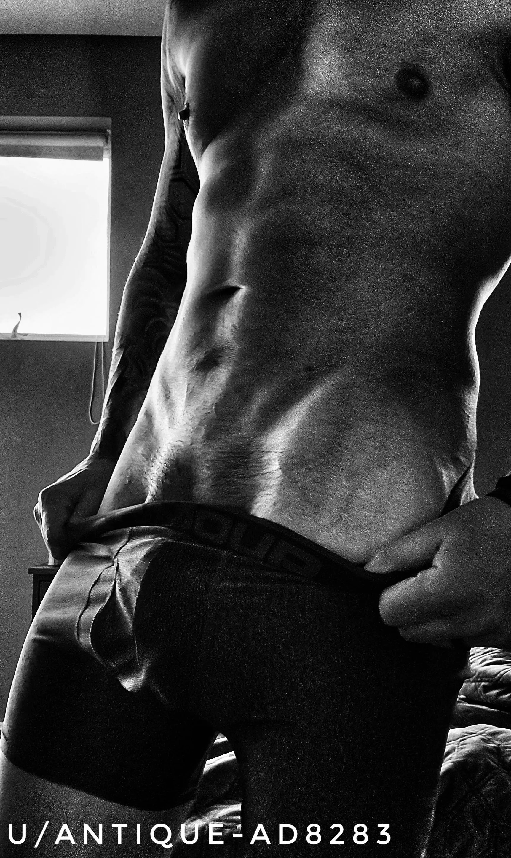 To hell with getting dressed. Let's take Friday off.