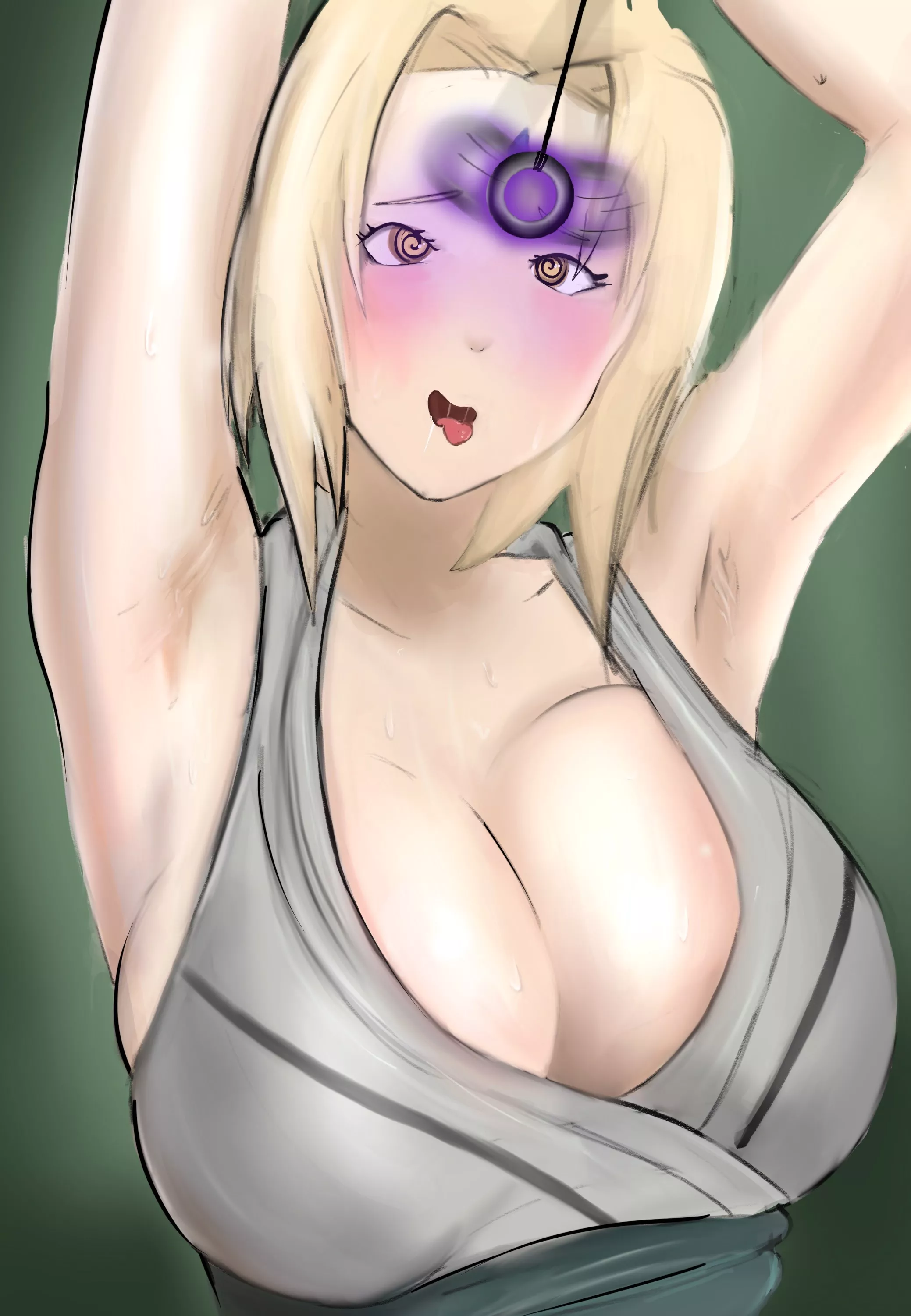 Tsunade Hypnotized (Naruto) (FrozenGrapeLove)